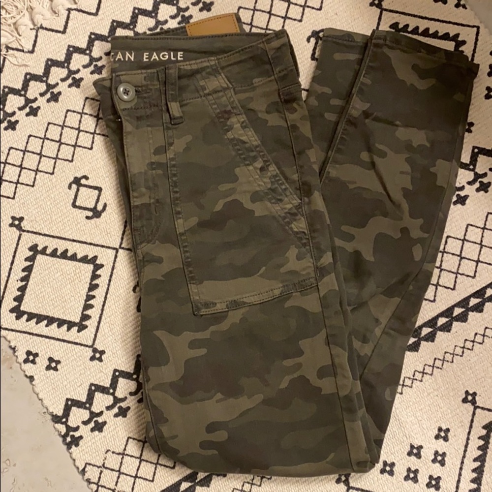 American Eagle Camo Jeans